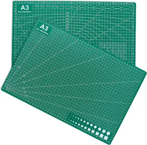 12"W x 18"L A3 Self Healing Sewing Mat Double Sided 5-Ply Rotary Cutting Board for Sewing Crafts Hobby Fabric Precision Scrapbooking Projects
