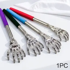 Adjustable Back Massager, Portable Stainless Steel Back Massage Tool, Multipurpose Massage Claw, Back Scratcher for Home Gym, Body Care, Halloween, Backscratcher