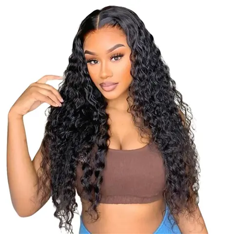 BGMgirl Water Wave 7x5 HD Lace Wear Go Glueless Human Hair Wig 9x6 Pre-Bleached Knots Pre-Plucked Pre-Cut Lace 180% Density Closure Wig Fall Hair #sohochic #TikTokShopFallDealsForYou