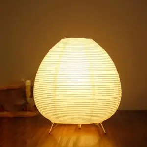 Rice Paper Lantern Led Table Lamp Living Room Bedroom Bedside Study Hotel Homestay Art Creative Decor Tripod Floor Lamp