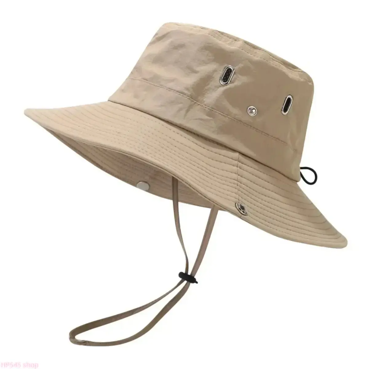 Men's Western Country Oversized Curved Wide Brim Outdoor Hat - Rainproof, UV Protection, Breathable Fabric, Portable Foldable, Adjustable Chin Strap, Ideal for Fishing, Hiking homedecor