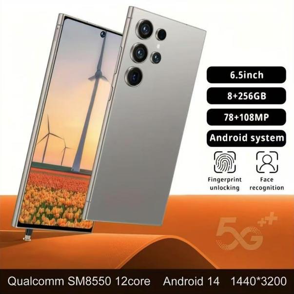 Perfect Holiday Birthday Gift -New Smartphone Android 5G, 6.8-inch Display Screen Protector, 6800h, Stylus, Earphones, Type-C Charging Cable, Case, Screen Protector Perfect Holiday Birthday Gift -New Smartphone Android 5G, 6.8-inch Display Screen Protector, 6800h, Stylus, Earphones, Type-C Charging Cable, Case, Screen Protector