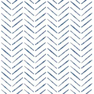 NuWallpaper  Holden Peel & Stick Wallpaper, Indigo