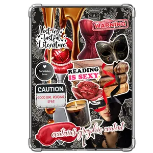 Dark Romance Reader (Variety Pack) | Clear Insert Cover | Sticker Effect High Quality Paper