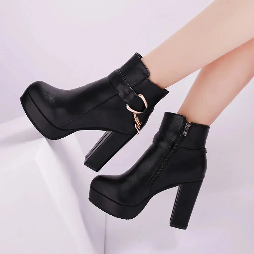 Side Zipper Design Autumn Winter Women's boots Side Zipper Design Autumn Winter Women's boots