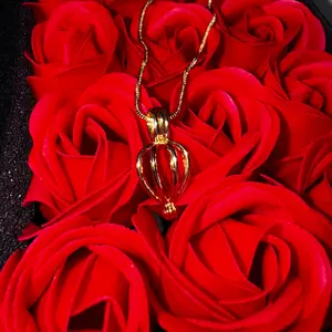 Wish Pearl Necklace Kit -  DIY Jewelry with Oyster Shell, 18-Inch Sterling Silver Chain, AAA Grade Pearl & Pendant Holder