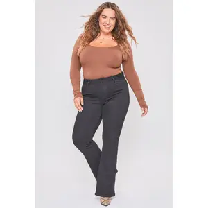 Women's Plus Size Basic Flare Jeans