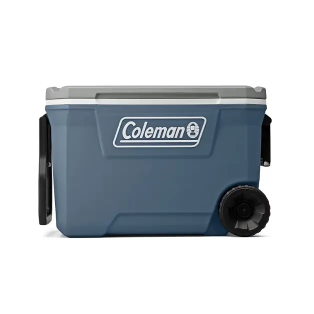 Coleman 316 Series 62QT Hard Chest Wheeled Cooler, Lakeside Blue Coleman 316 Series 62QT Hard Chest Wheeled Cooler, Lakeside Blue