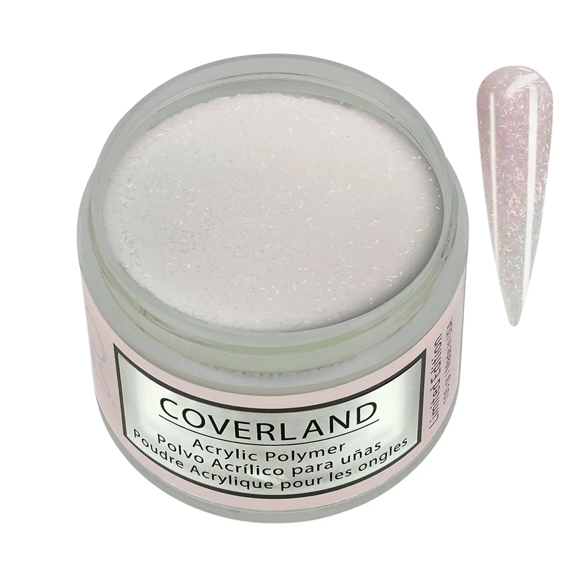 Coverland Acrylic Powder 1.5 oz "I do" White - Limited Edition Nail Art