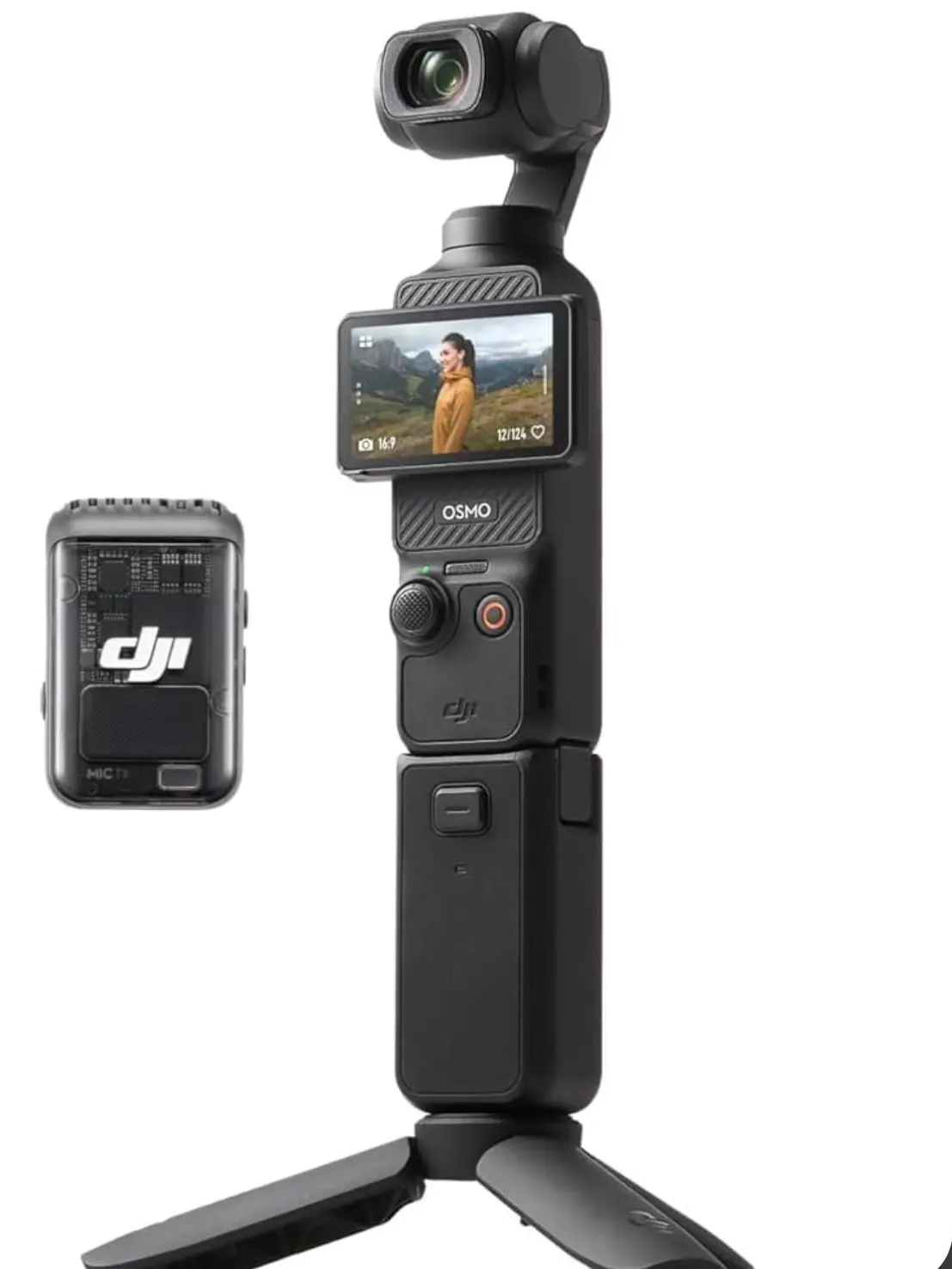 DJI Osmo Pocket 3 Creator Combo, Vlogging Camera with 1" CMOS & 4K/120fps