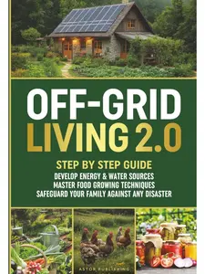 Off-Grid Living 2.0: Step-by-Step Guide to Developing Energy & Water Sources, Mastering Food Growing Techniques & Safeguarding Your Family (Hands-on Homesteading) Paperback - Feb 15, 2025