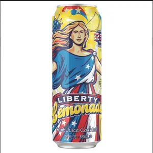 Arizona Liberty Lemonade Fruit Juice Cocktail- Tart Cherry, Juicy Berries and Lemon Ice flavor
