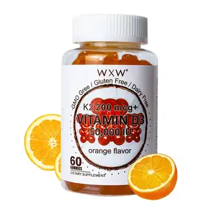 Well-Designed Vitamin D3+K2 Gummies | Great Tasting Supplement for Supporting Absorption