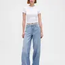 Gap Women's Mid Rise UltraSoft Baggy Jeans