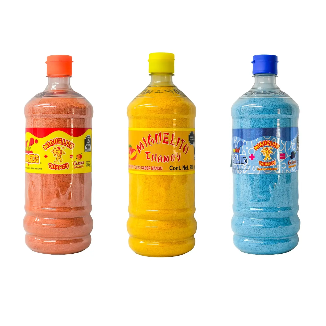 Miguelito Chamoy, Mango, Mora Azul 980 g