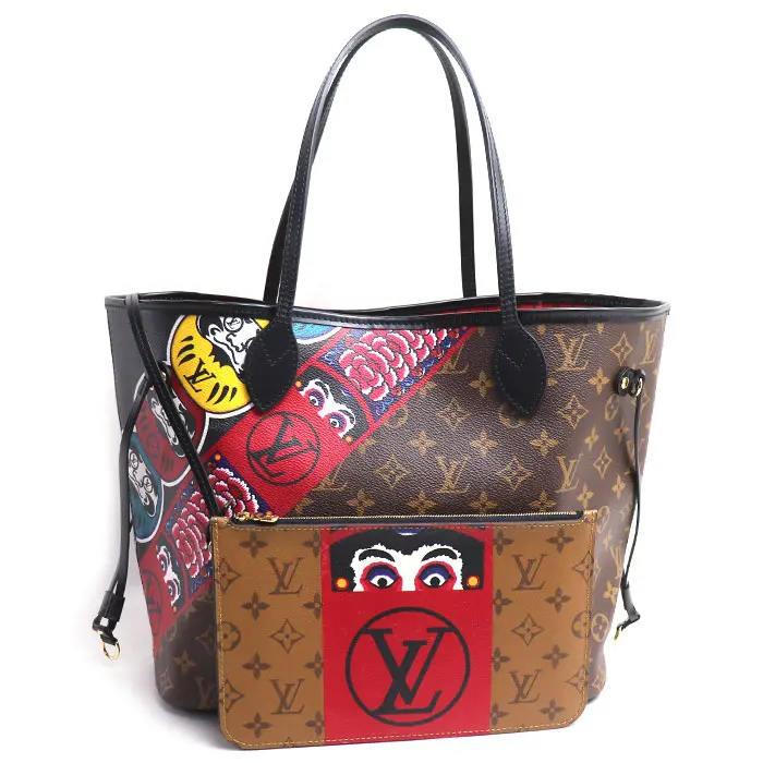Pre-owned Louis Vuitton Canvas Tote Bags Neverfull MM Monogram Tote Limited
