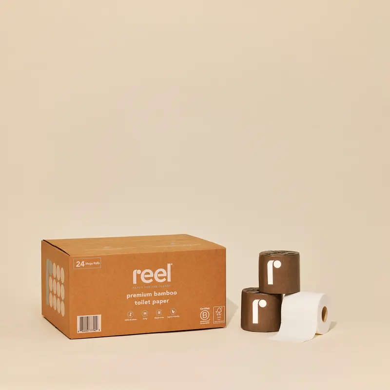 Reel Bamboo Toilet Paper (24-ct)