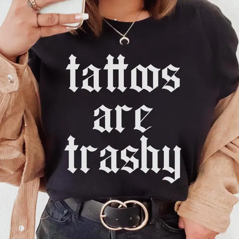Women's Letter Print Round Neck Tee, Casual Trendy Tee, Fashion Casual Crew Neck Short Sleeve T-shirt for Daily Holiday Vacation Outdoor Wear, Ladies Clothes for All Seasons