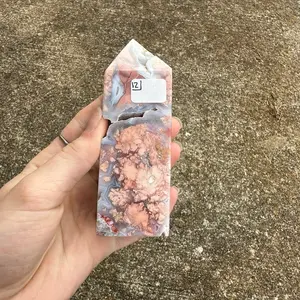 Cotton Candy Agate tower #12