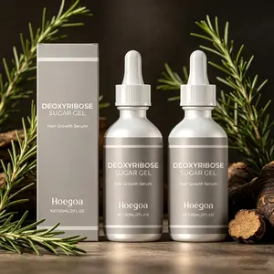 Rosemary & Fo-Ti Hair Care Essence Set (60ML*2), Moisturizing and Nourishing, Strengthening and Volumizing, Anti-Loss, Daily Scalp Care