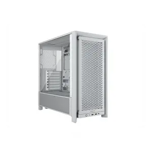 Corsair Frame 4000D White Steel / Tempered Glass ATX Mid Tower Computer Case