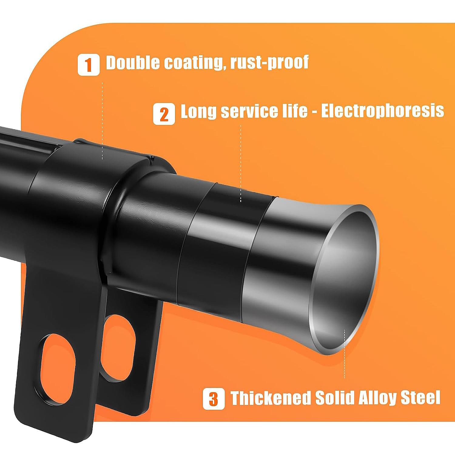 Pipe Layer Attachment Fits Hitch Mounted Ripper Trencher Accessories, Flexible Pipe Laying Tool for 3-Point Lawn Ripper Hitch Lawn Subsoiler for ATV UTV Tractor, Locking Structure Max Dia 1.18'' Pipe Layer Attachment Fits Hitch Mounted Ripper Trencher Accessories, Flexible Pipe Laying Tool for 3-Point Lawn Ripper Hitch Lawn Subsoiler for ATV UTV Tractor, Locking Structure Max Dia 1.18''
