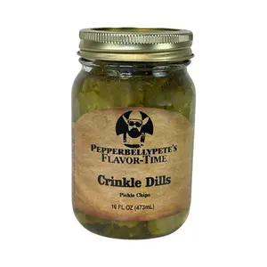 Pepper Belly Pete's Crinkle Dills
