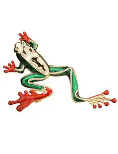St. Barths La Robe Maya Tree Frog Brooch