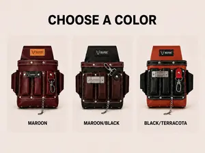 WAXWING Electrician Tool Belt Bags - CHOOSE A COLOR