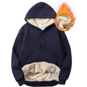 Yeokou Women's Winter Hoodies Pullover Sherpa Fleece Warm Heavyweight Sweatshirt