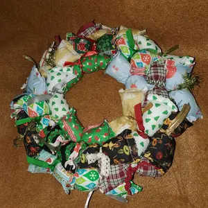 Holiday Wreath Color 4 Festive Design for Indoor & Outdoor Decor Lightweight and Versatile Perfect for Christmas Celebrations