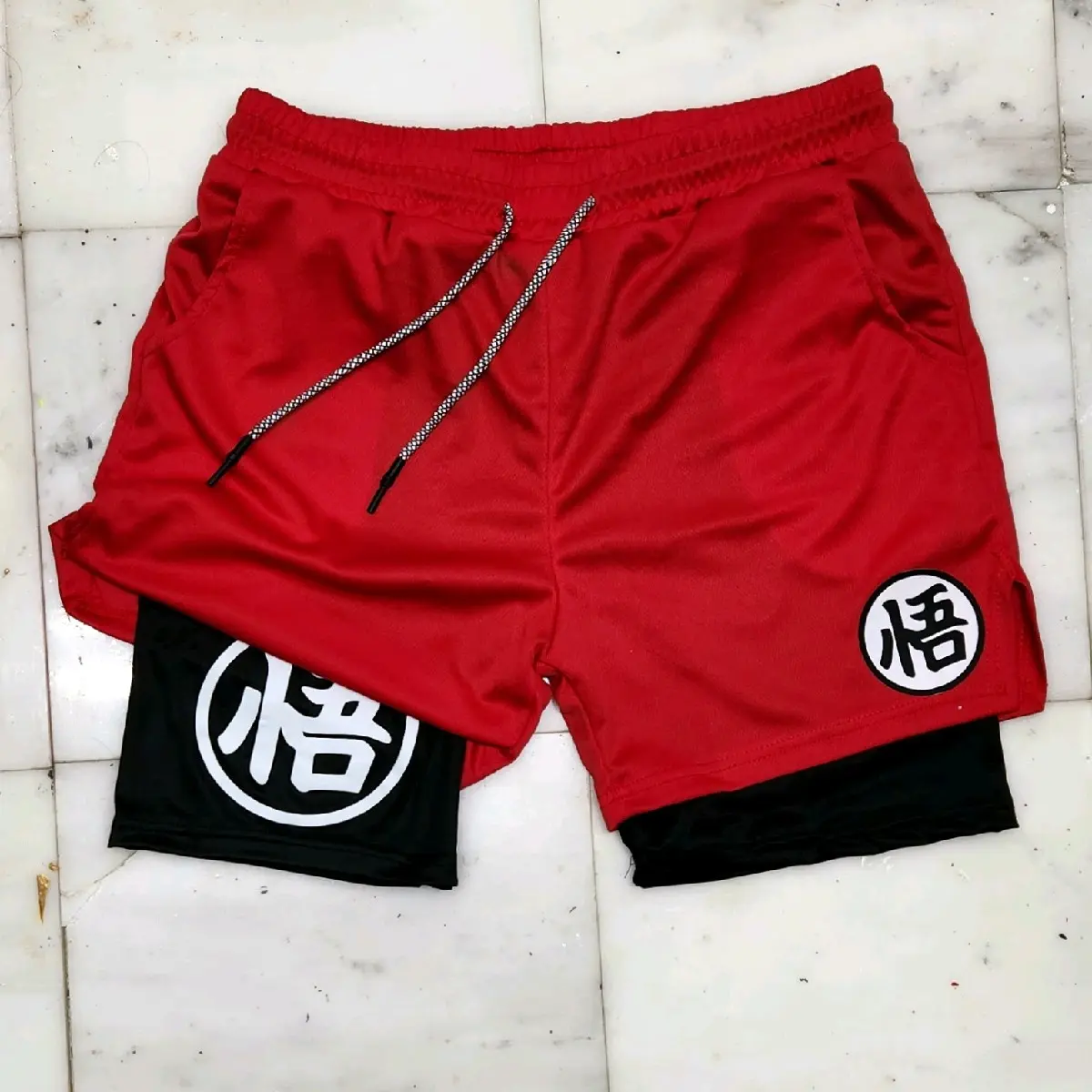 Son Goku "Anime" Gym Shorts Water-Resistant