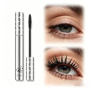 Lash Mascara Volumizing Lengthening Curling Black Mascara Long Lasting Smudge Resistant Clump Free No Flaking Buildable Natural Dramatic Lash Look Eye Makeup For Daily Commute Office Date Travel Portable Beginner Friendly For Sensitive Eyes For Women