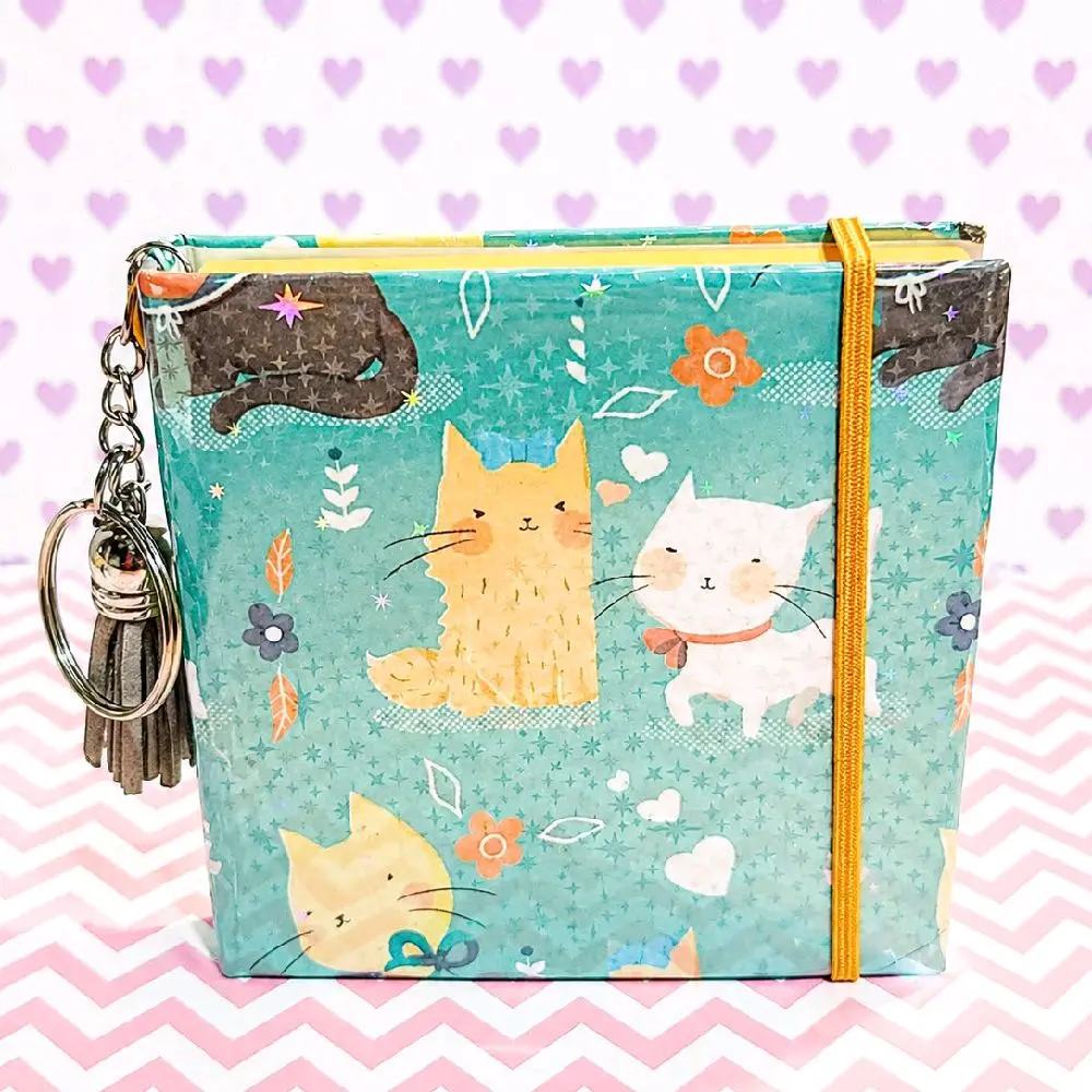 Cozy Cats sticky note cover
