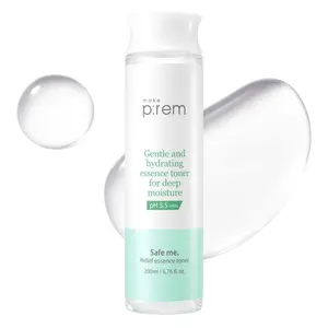 Make P:REM Safe Me. Relief Essence Toner, Quick and Deep Hydrating Face Toner, All Skin Types, 24-Hour Moisturizing, EVE Vegan, Korean Skin Care