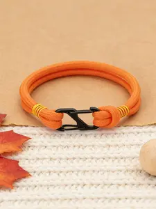 Gender Neutral Colorful Woven Rope Bracelet, Double Layer Design for Daily Wear and Outdoor Activities, Perfect Gift for Couples and Friends