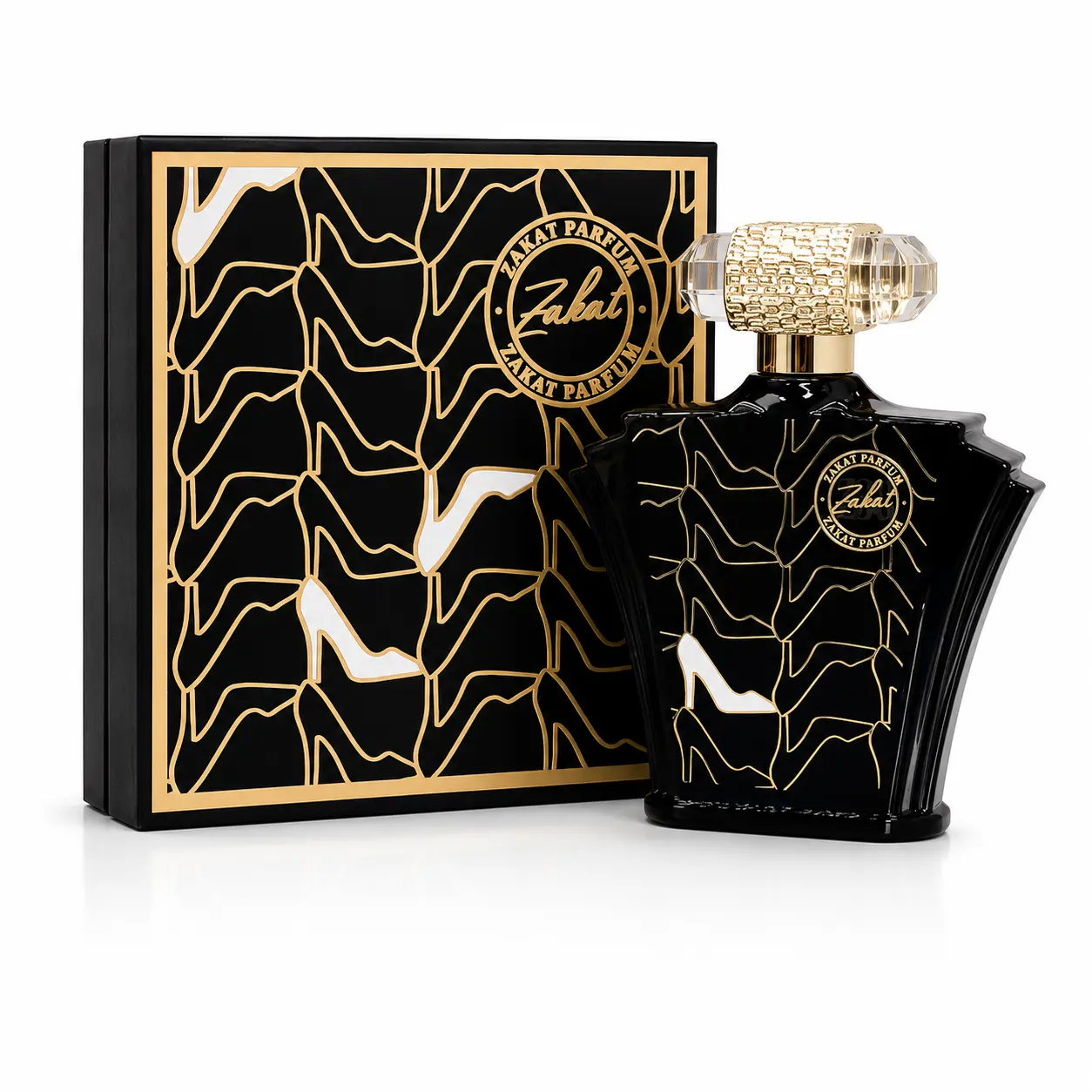 ZAKAT Z38 Unisex Luxury Eau De Parfum 100ML - Long-Lasting Fragrance with Almond Coffee, Bergamot, Orange Notes