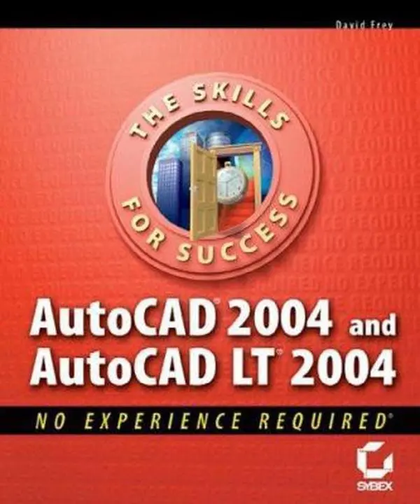 Used AutoCAD 2004 & AutoCAD LT 2004: No Experience Required Tutorial Book - Good Paperback by David Frey, Ideal for Architects, Design Teams, Drafters - English