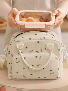 Canvas Crossbody Bag Large Capacity Handbag Messenger Bag, Lunch Insulated Thermal Bag Cosmetic Storage, Multi-Purpose Multiple Styles