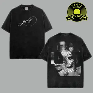 VINYL - Ariana Petal 2026 V3 New Album Heavy Metal Graphic T-Shirt, Eternal Sunshine Queen Music Graphic Hoodie, Pop Music Tee with Mexico Style