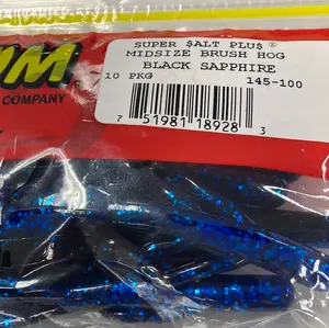 Zoom Midsize Brush Hog - Black Sapphire