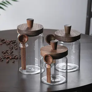 Glass Storage Jars for Coffee, Tea, Grains, Snacks, And Pickles.Bottles Container