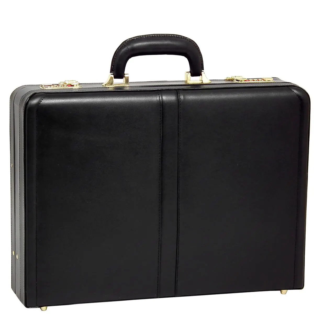 Harper- Leather Expandable Attache Case