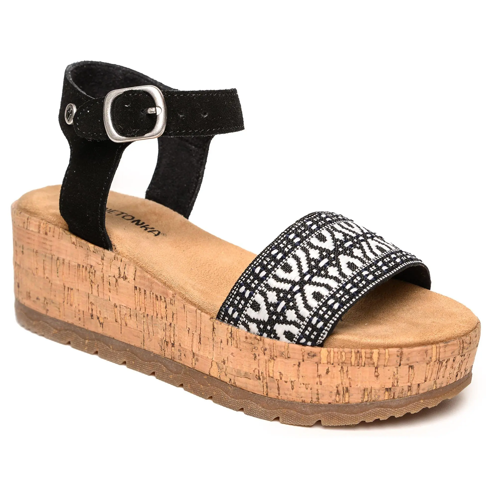 Minnetonka Women's Patrice Wedge Sandals