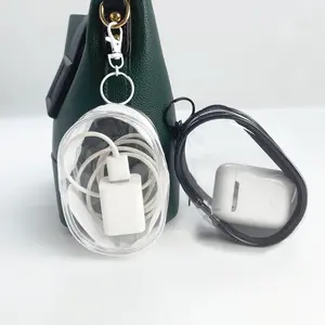 Versatile Transparent Pouch Multi-Purpose Function Waterproof PVC Case and Mini Hanging Organizer for Doll Display