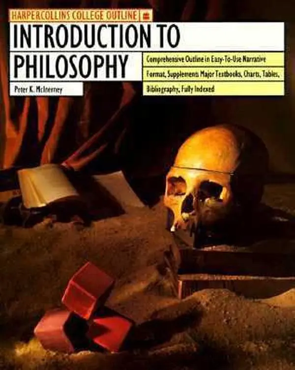 USED Book - HarperCollins College Outline Introduction to Philosophy by Peter K. McInerney (Paperback) - english