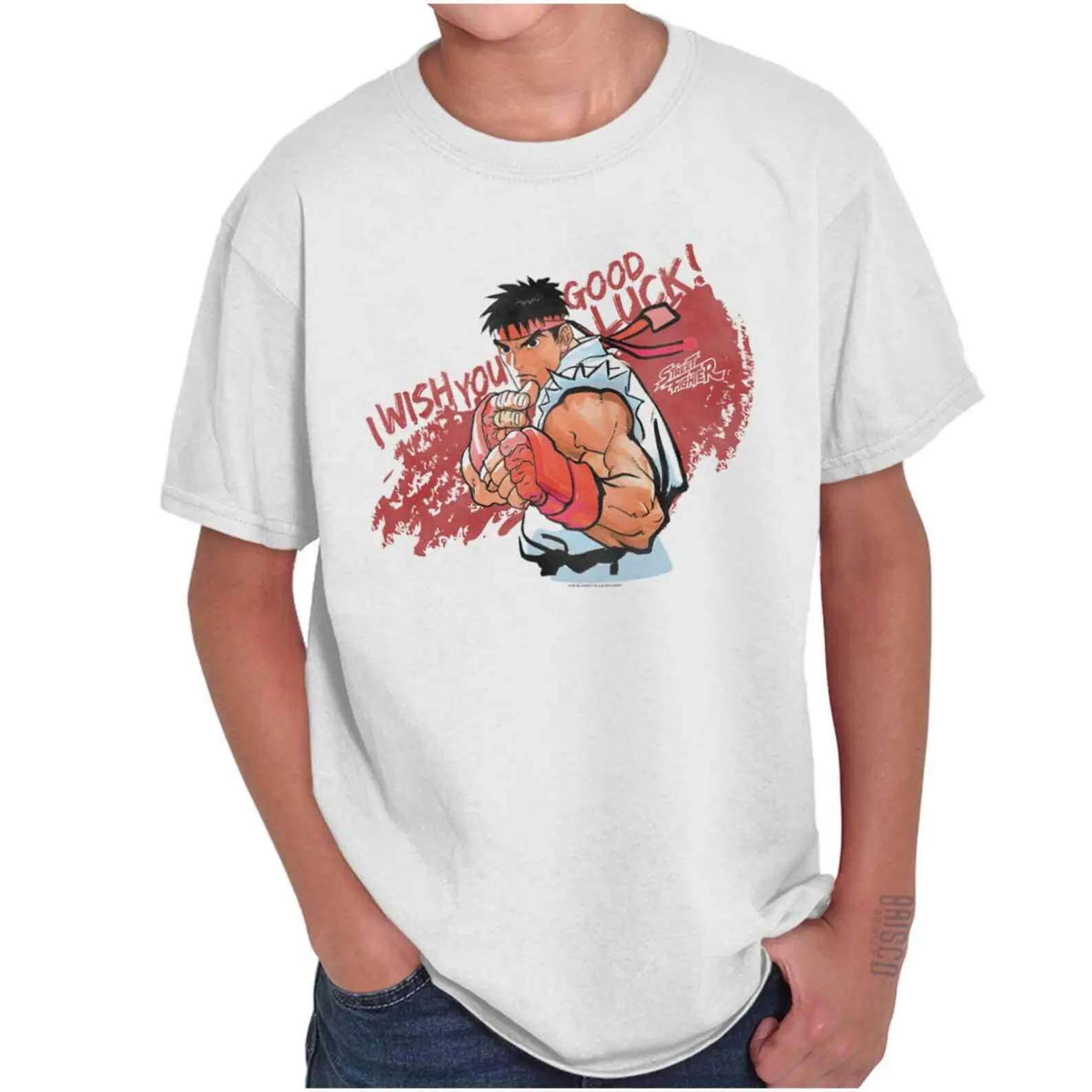 Street Fighter Ryu Vintage Cartoon Gamer T-Shirt, Retro Gaming Graphic Tee, Vintage Style, Streetwear For Fans
