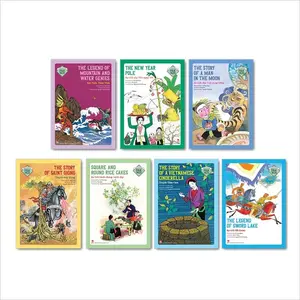 Combo 7 Vietnamese Folk Tales - In English - Kim Đồng