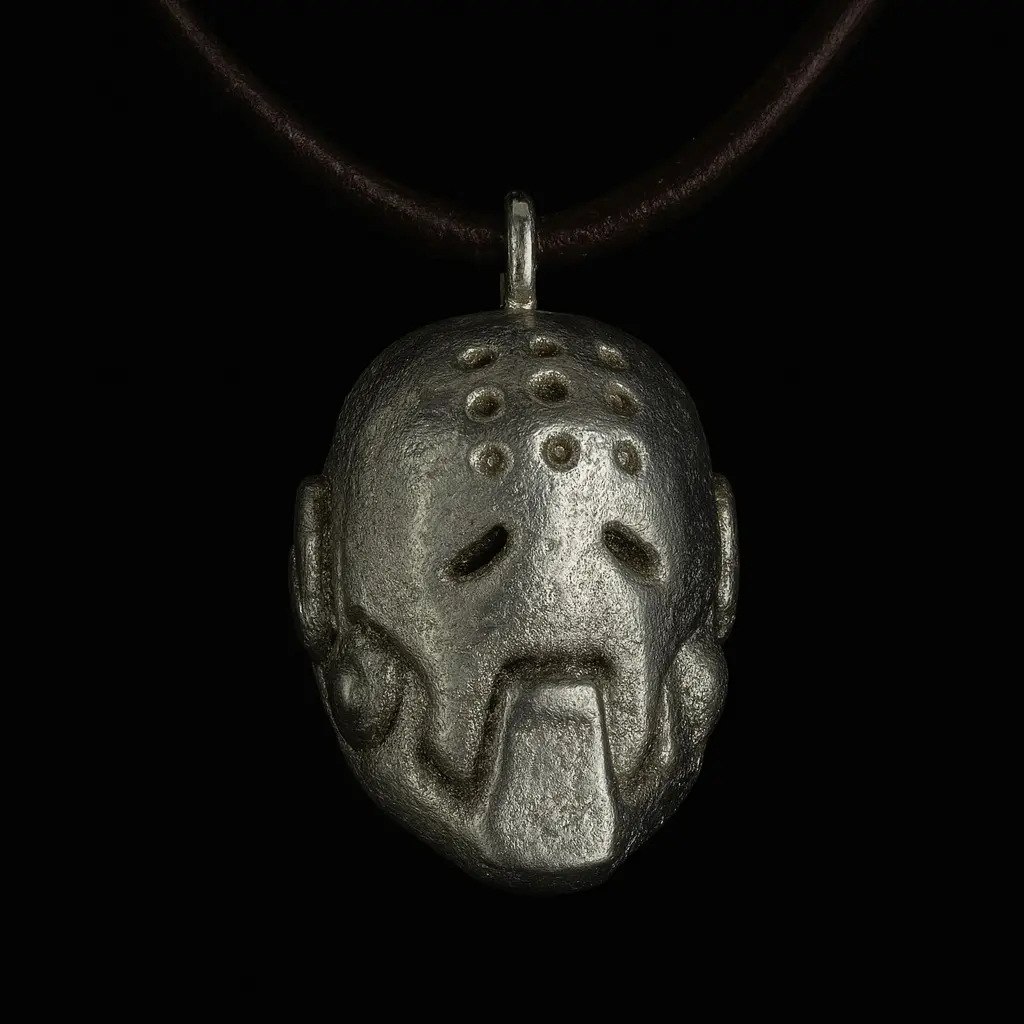 Metal Casted Overwatch Zenyatta Necklace Design