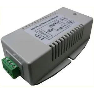 Tycon Systems  56V DC Out 70W Hi Power DC To DC Converter And Passive POE Inserter - Gigabit